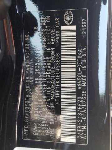 Photo 11 VIN: 4T1BF1FK4EU423696 - TOYOTA CAMRY 