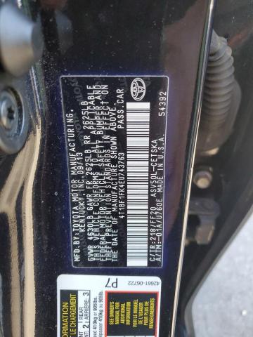 Photo 11 VIN: 4T1BF1FK4EU743763 - TOYOTA CAMRY 