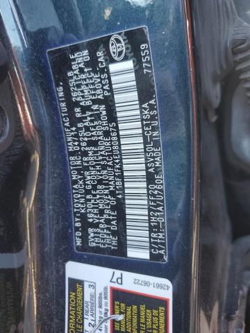 Photo 11 VIN: 4T1BF1FK4EU808675 - TOYOTA CAMRY L 