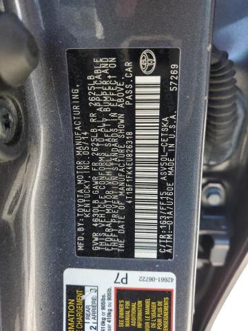 Photo 11 VIN: 4T1BF1FK4EU826318 - TOYOTA CAMRY 