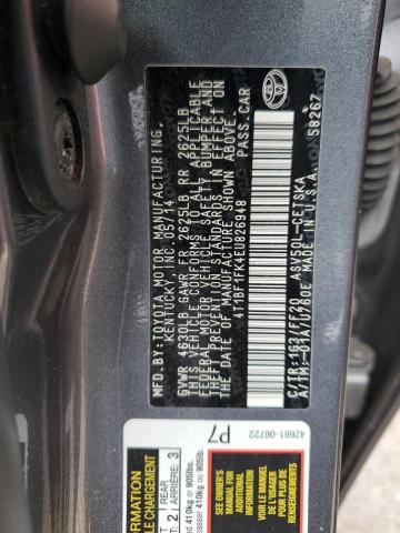 Photo 11 VIN: 4T1BF1FK4EU826948 - TOYOTA CAMRY 