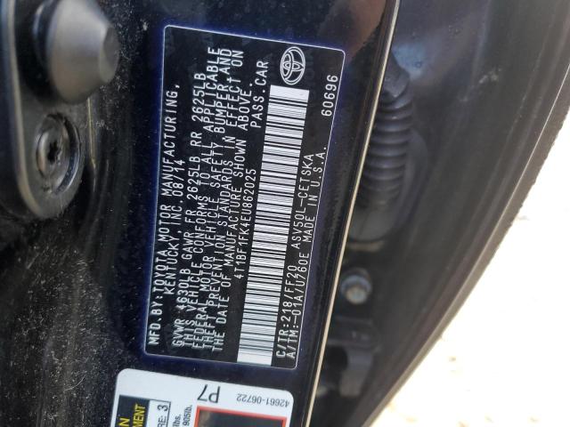 Photo 12 VIN: 4T1BF1FK4EU862025 - TOYOTA CAMRY 