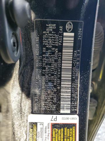 Photo 9 VIN: 4T1BF1FK4FU099439 - TOYOTA CAMRY LE 