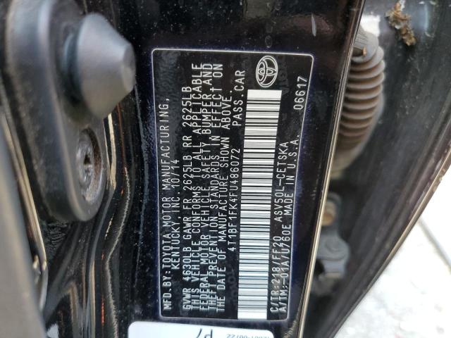 Photo 11 VIN: 4T1BF1FK4FU486072 - TOYOTA CAMRY 