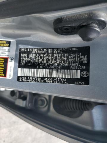 Photo 11 VIN: 4T1BF1FK4FU925593 - TOYOTA CAMRY 