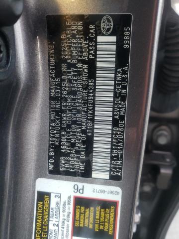 Photo 9 VIN: 4T1BF1FK4FU944385 - TOYOTA CAMRY LE 