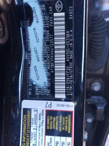 Photo 11 VIN: 4T1BF1FK4GU123577 - TOYOTA CAMRY LE 