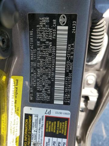 Photo 11 VIN: 4T1BF1FK4GU172990 - TOYOTA CAMRY 