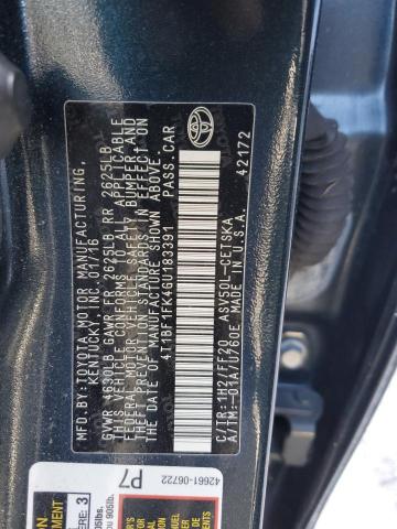 Photo 11 VIN: 4T1BF1FK4GU183391 - TOYOTA CAMRY LE 