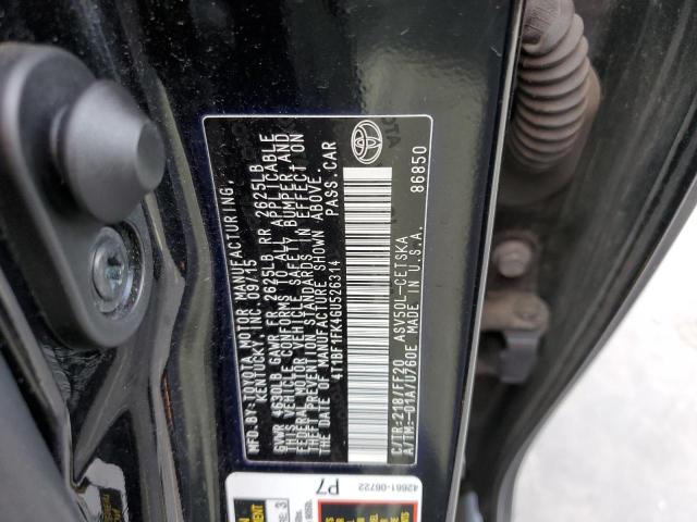 Photo 9 VIN: 4T1BF1FK4GU526314 - TOYOTA CAMRY LE 