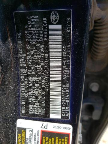 Photo 11 VIN: 4T1BF1FK4GU611590 - TOYOTA CAMRY 