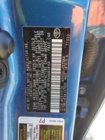 Photo 11 VIN: 4T1BF1FK4HU639150 - TOYOTA CAMRY 