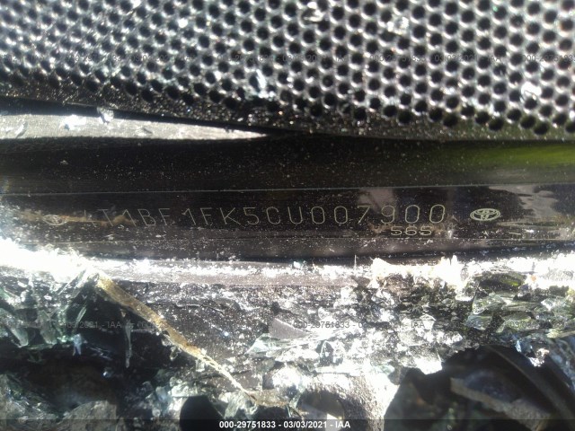 Photo 8 VIN: 4T1BF1FK5CU007900 - TOYOTA CAMRY 