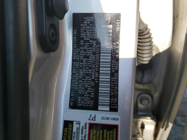 Photo 9 VIN: 4T1BF1FK5CU061570 - TOYOTA CAMRY 