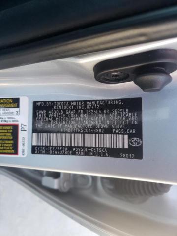 Photo 9 VIN: 4T1BF1FK5CU146862 - TOYOTA CAMRY BASE 