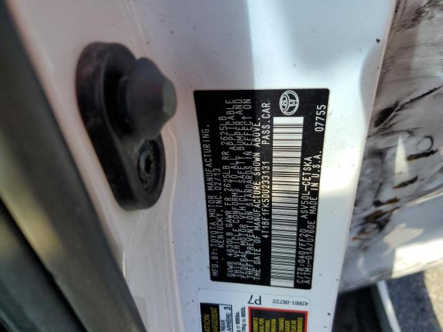 Photo 12 VIN: 4T1BF1FK5DU233131 - TOYOTA CAMRY 