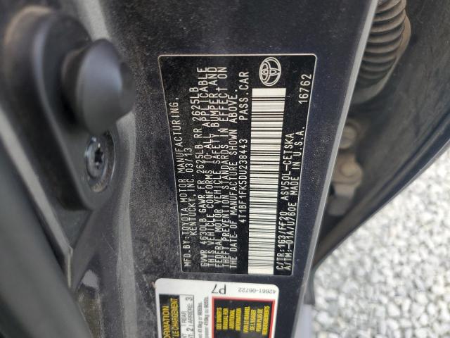 Photo 11 VIN: 4T1BF1FK5DU238443 - TOYOTA CAMRY L 