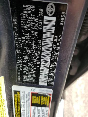 Photo 12 VIN: 4T1BF1FK5DU656050 - TOYOTA CAMRY 