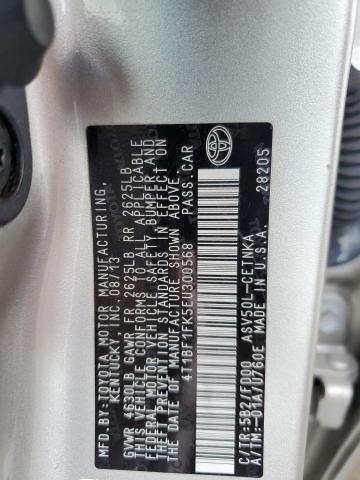 Photo 11 VIN: 4T1BF1FK5EU300568 - TOYOTA CAMRY L 