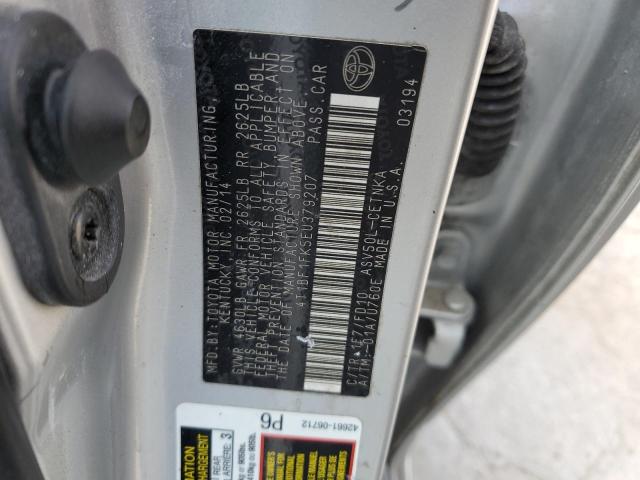 Photo 11 VIN: 4T1BF1FK5EU379207 - TOYOTA CAMRY L 