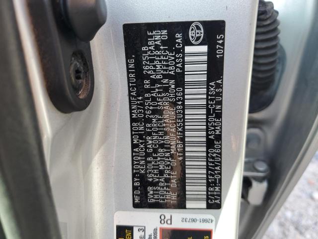 Photo 12 VIN: 4T1BF1FK5EU384360 - TOYOTA CAMRY L 