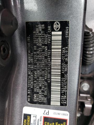 Photo 9 VIN: 4T1BF1FK5EU461163 - TOYOTA CAMRY L 