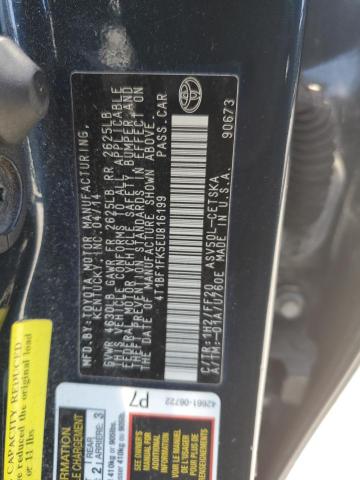 Photo 11 VIN: 4T1BF1FK5EU816199 - TOYOTA CAMRY 