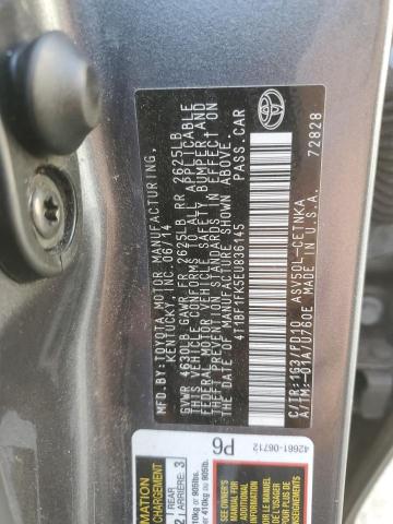 Photo 11 VIN: 4T1BF1FK5EU836145 - TOYOTA CAMRY 