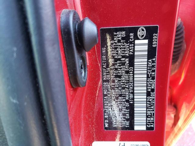 Photo 12 VIN: 4T1BF1FK5EU868433 - TOYOTA CAMRY L 