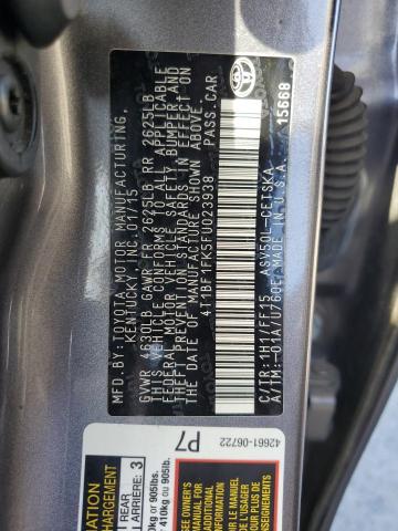 Photo 11 VIN: 4T1BF1FK5FU023938 - TOYOTA CAMRY LE 