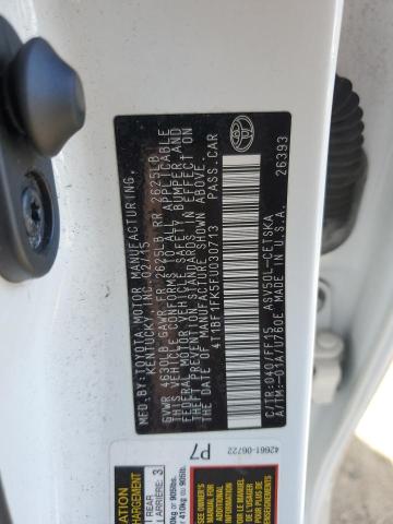 Photo 12 VIN: 4T1BF1FK5FU030713 - TOYOTA CAMRY LE 