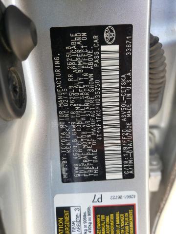 Photo 9 VIN: 4T1BF1FK5FU035250 - TOYOTA CAMRY LE 