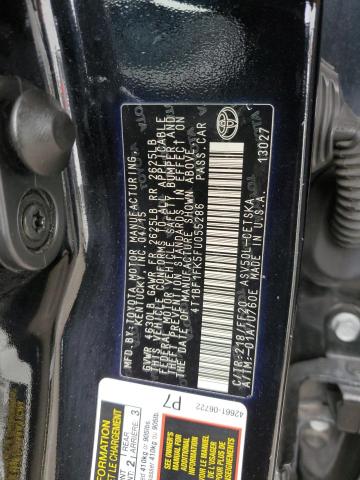 Photo 11 VIN: 4T1BF1FK5FU055286 - TOYOTA CAMRY LE 