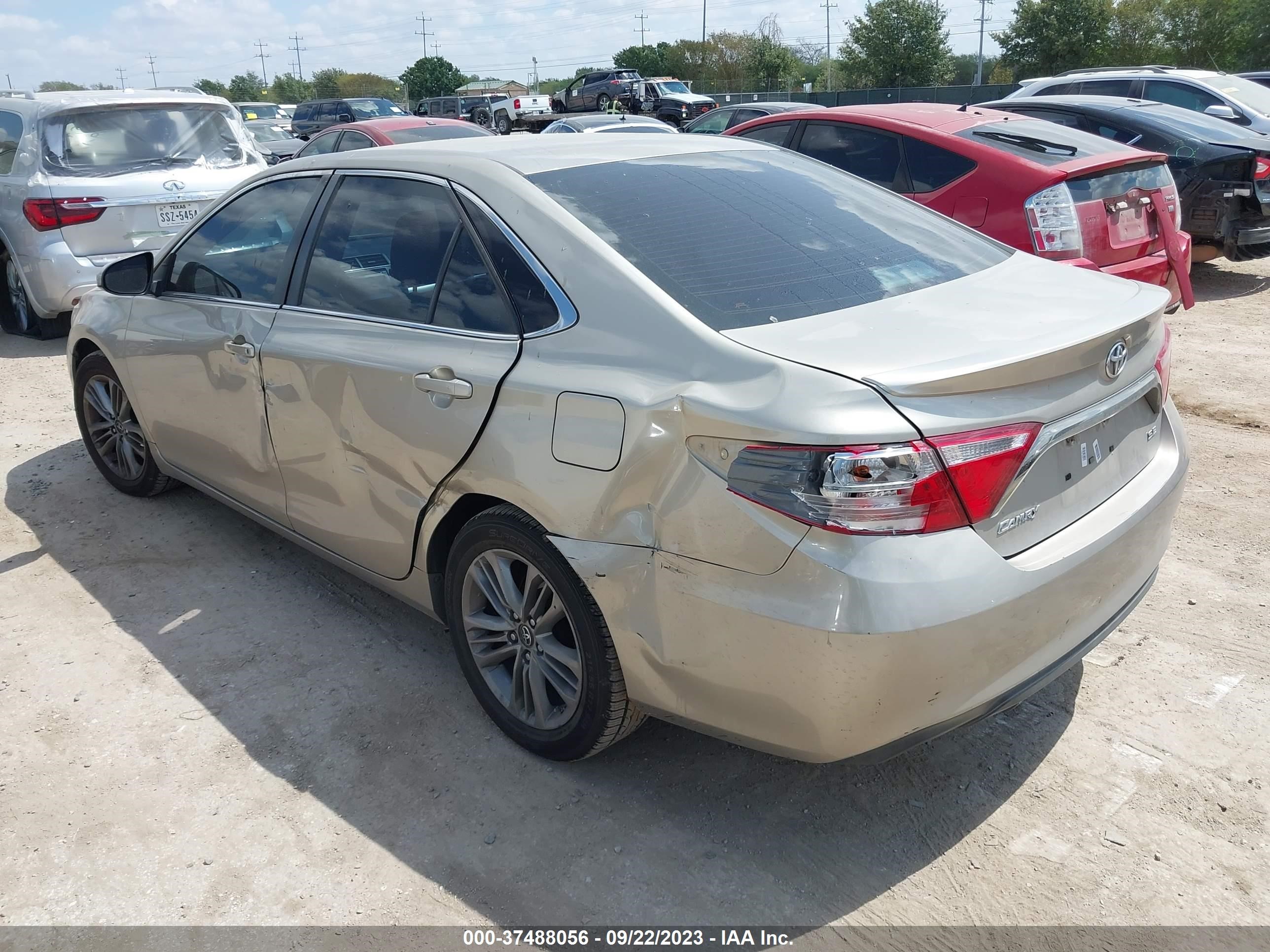 Photo 2 VIN: 4T1BF1FK5FU066997 - TOYOTA CAMRY 