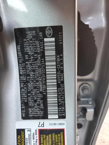 Photo 11 VIN: 4T1BF1FK5FU075344 - TOYOTA CAMRY 