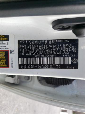 Photo 9 VIN: 4T1BF1FK5FU885685 - TOYOTA CAMRY LE 