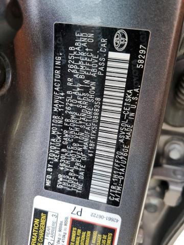 Photo 12 VIN: 4T1BF1FK5FU888358 - TOYOTA CAMRY LE 