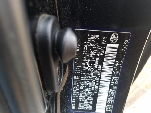 Photo 9 VIN: 4T1BF1FK5FU898498 - TOYOTA CAMRY LE 