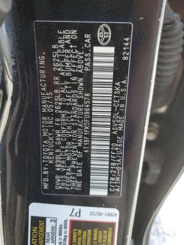 Photo 12 VIN: 4T1BF1FK5FU964578 - TOYOTA CAMRY LE 