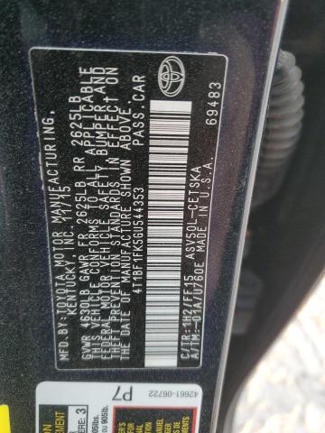 Photo 11 VIN: 4T1BF1FK5GU544353 - TOYOTA CAMRY 