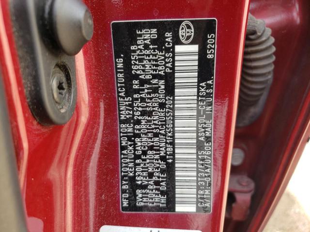 Photo 11 VIN: 4T1BF1FK5GU557202 - TOYOTA CAMRY 