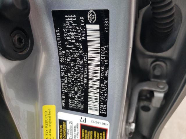 Photo 11 VIN: 4T1BF1FK5GU579233 - TOYOTA CAMRY LE 