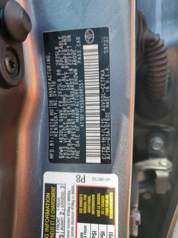 Photo 12 VIN: 4T1BF1FK5GU596551 - TOYOTA CAMRY LE 