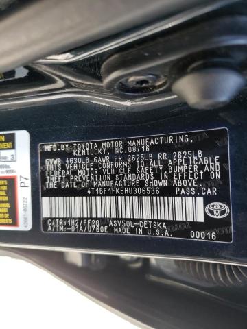 Photo 9 VIN: 4T1BF1FK5HU306536 - TOYOTA CAMRY LE 