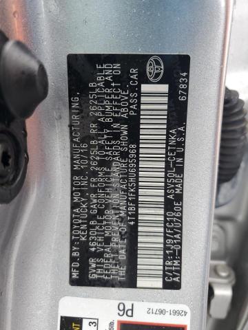 Photo 12 VIN: 4T1BF1FK5HU695968 - TOYOTA CAMRY LE 