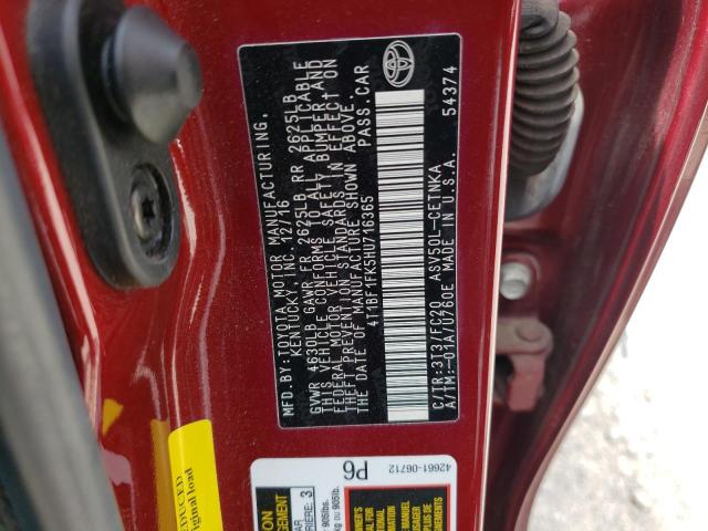 Photo 11 VIN: 4T1BF1FK5HU716365 - TOYOTA CAMRY LE 