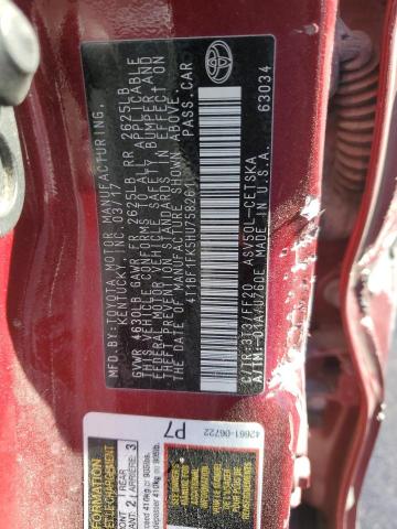 Photo 11 VIN: 4T1BF1FK5HU758261 - TOYOTA CAMRY 