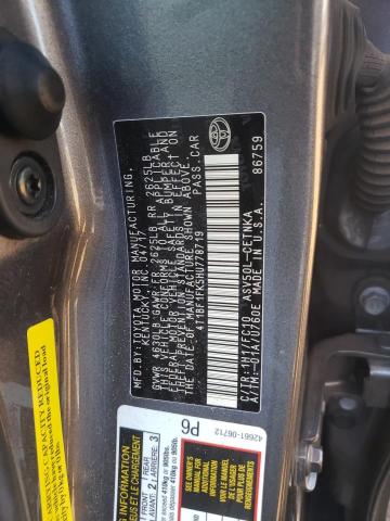 Photo 11 VIN: 4T1BF1FK5HU778719 - TOYOTA CAMRY LE 