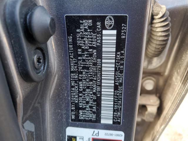 Photo 11 VIN: 4T1BF1FK5HU779398 - TOYOTA CAMRY LE 