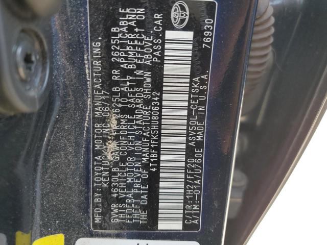 Photo 11 VIN: 4T1BF1FK5HU806342 - TOYOTA CAMRY LE 